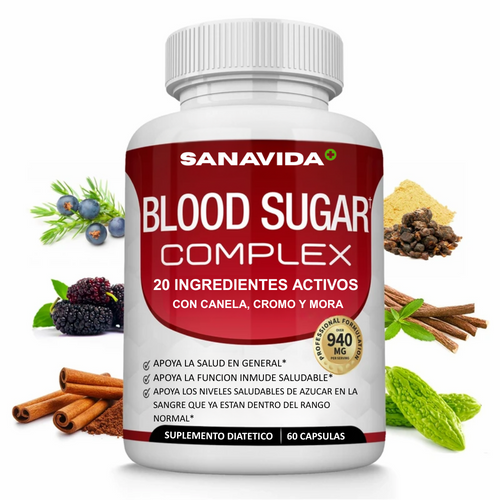 Suplemento Blood Sugar Complex - FP