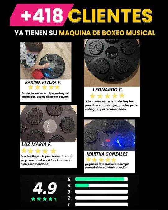 MÁQUINA DE BOXEO ANTIESTRÉS - BOXENCASA