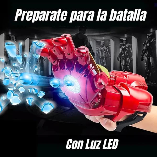 GUANTE HIDROGEL - BRAZO IRON MAN PRO