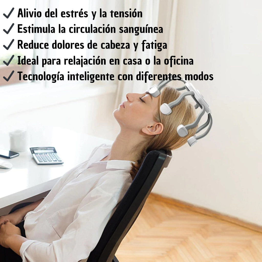 MASAJEADOR INTELIGENTE DE CABEZA