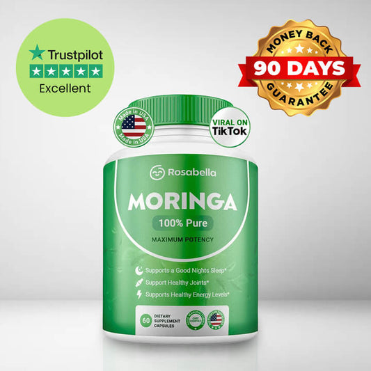 Rosabella Moringa (Capsules) - Adios jugos verdes